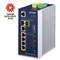 Planet IGS-5225-4UP1T2S: L2+/L4 industriální PoE+ switch s managementem, 4* 10/100/1000T + 1* 1000T + 2* 100/1000X SFP, -40 to 75 C, duální vstupy  48V - 56V DC, DIDO, ERPS, 1588, Modbus TCP, ONVIF, prvky síťové bezpečnosti