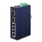 Planet IGS-620TF: L2 industriální switch bez managementu, 4* 10/100/1000T + 2* 100/1000X SFP (-40 až 75 C)