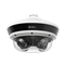 Sunell SN-IPP8087RAR-VZ: 4x 8MPx IP 4-směrná multisensorová kamera s IR přísvitem až na 40m, 4x 1/2.8" CMOS snímač, motorický objektiv 2.7-13.5mm, DC12V/PoE+