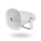 Sunell SN-PA1H01-15: 15W IP Horn Speaker, OPUS 48 kHz, MP3 44.1 kHz, PoE/DC12V-24V