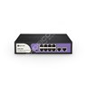 BDCOM S1000-8P2F: Unmanaged PoE+ Switch, 8x FE RJ-45, 2x 100M SFP, zdroj 220V AC