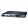 Planet IGS-6325-20T4C4X: L3 industriální core switch s 10Gb uplinky a managementem - 24* 1000T RJ-45 (4* Combo(RJ-45/SFP)) + 4x10Gb SFP+, OSPF, statické směrování