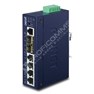 Planet IGS-5225-4T2S: L2+/L4 industriální switch s managementem, 4* 1000T + 2* 100/1000X SFP (-40 to 75 C, duální vstupy na 12~48VDC,  Modbus TCP, prvky síťové bezpečnosti, IPv4/6 statické směrování)