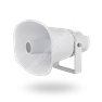 Sunell SN-PA1H01-15: 15W IP Horn Speaker, OPUS 48 kHz, MP3 44.1 kHz, PoE/DC12V-24V